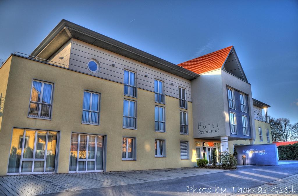 Hotel Mainpromenade ***S Karlstadt Bagian luar foto